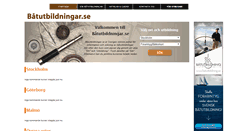 Desktop Screenshot of batutbildningar.se